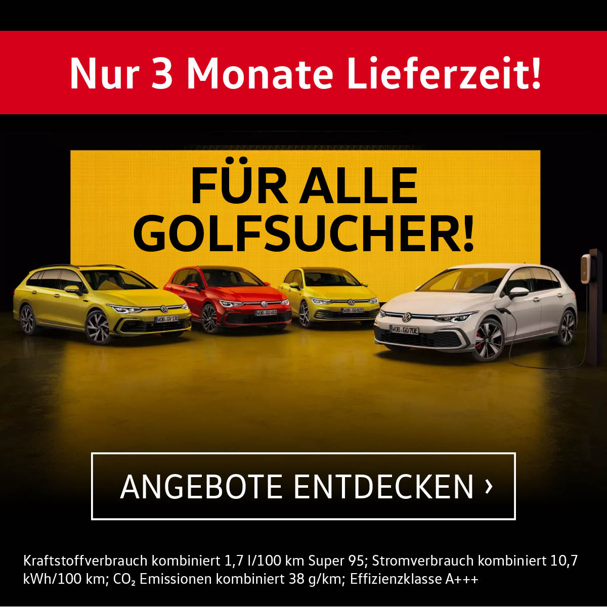 VW golf 3 Monate Lieferzeit Beitragsbild