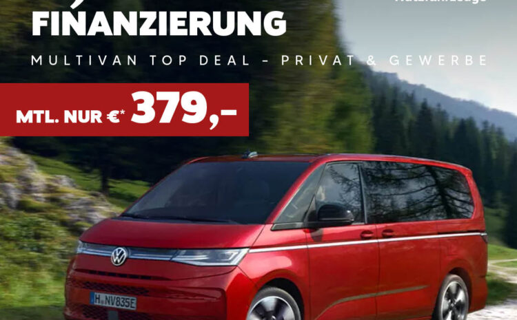  VW Multivan 1,99% Sonderzins