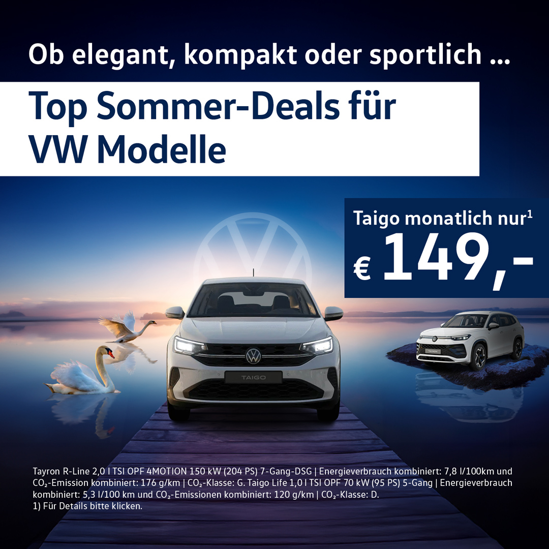 VW Summer Deals