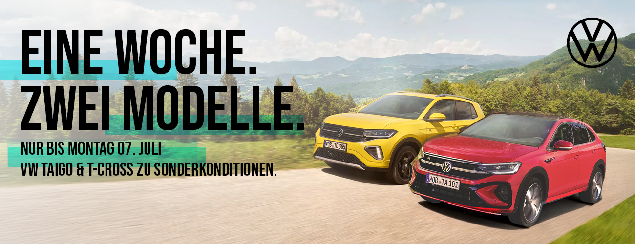 HEADER Taigo + T-Cross Speziwoche