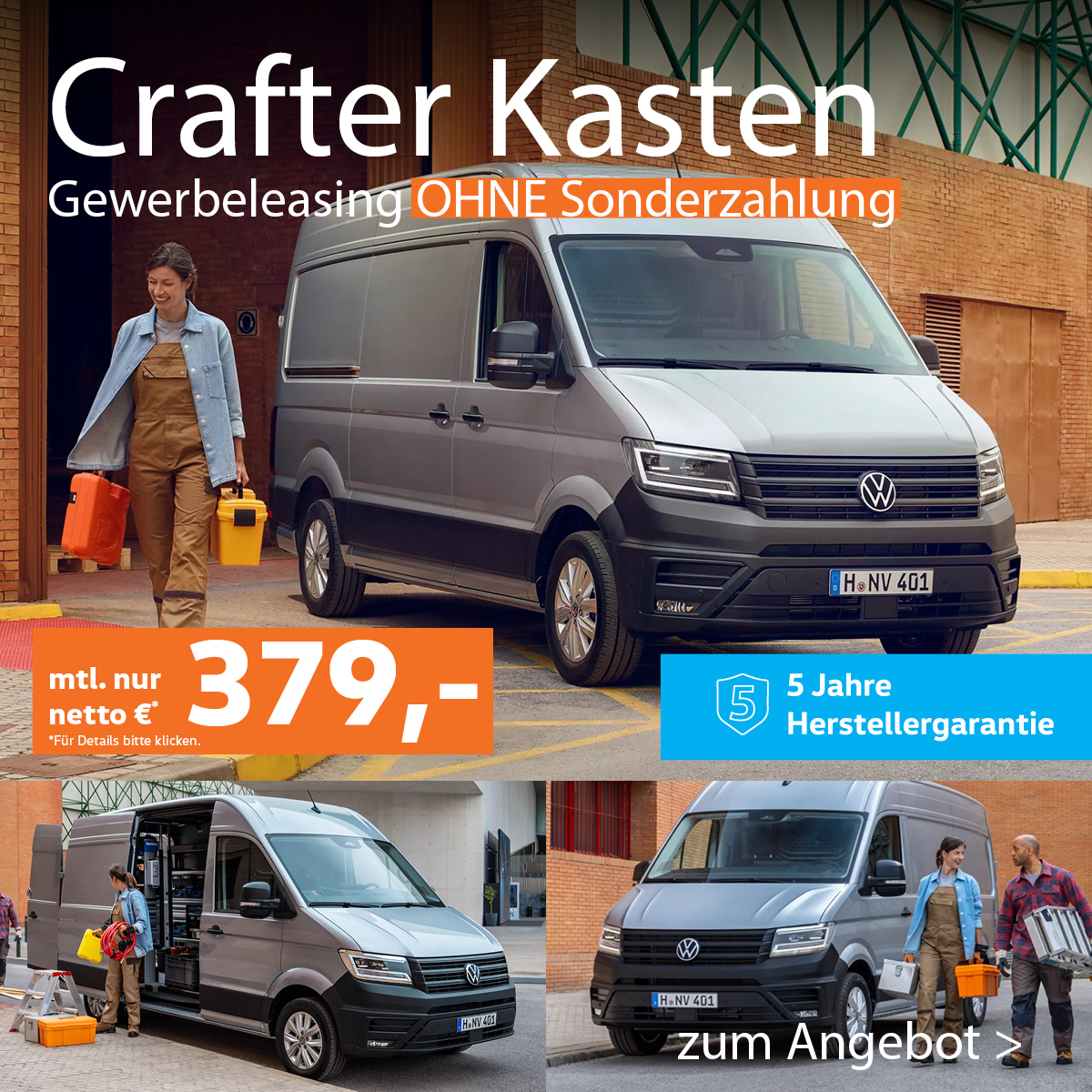 Crafter Kasten Gewerbeangebot