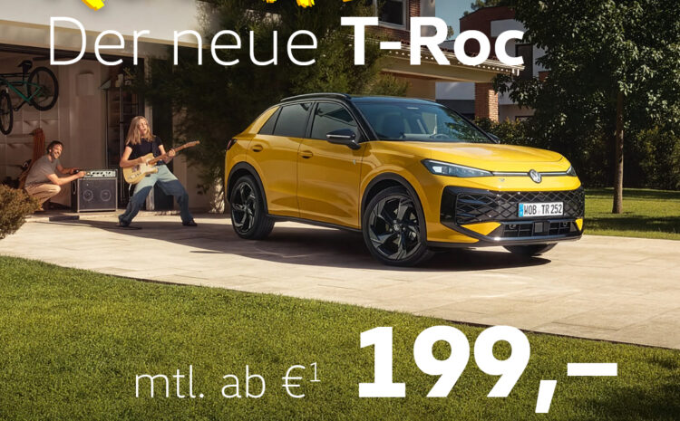  Der neue T-Roc für Privatkunden