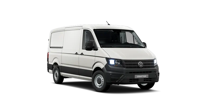 VW Crafter Kasten weiß