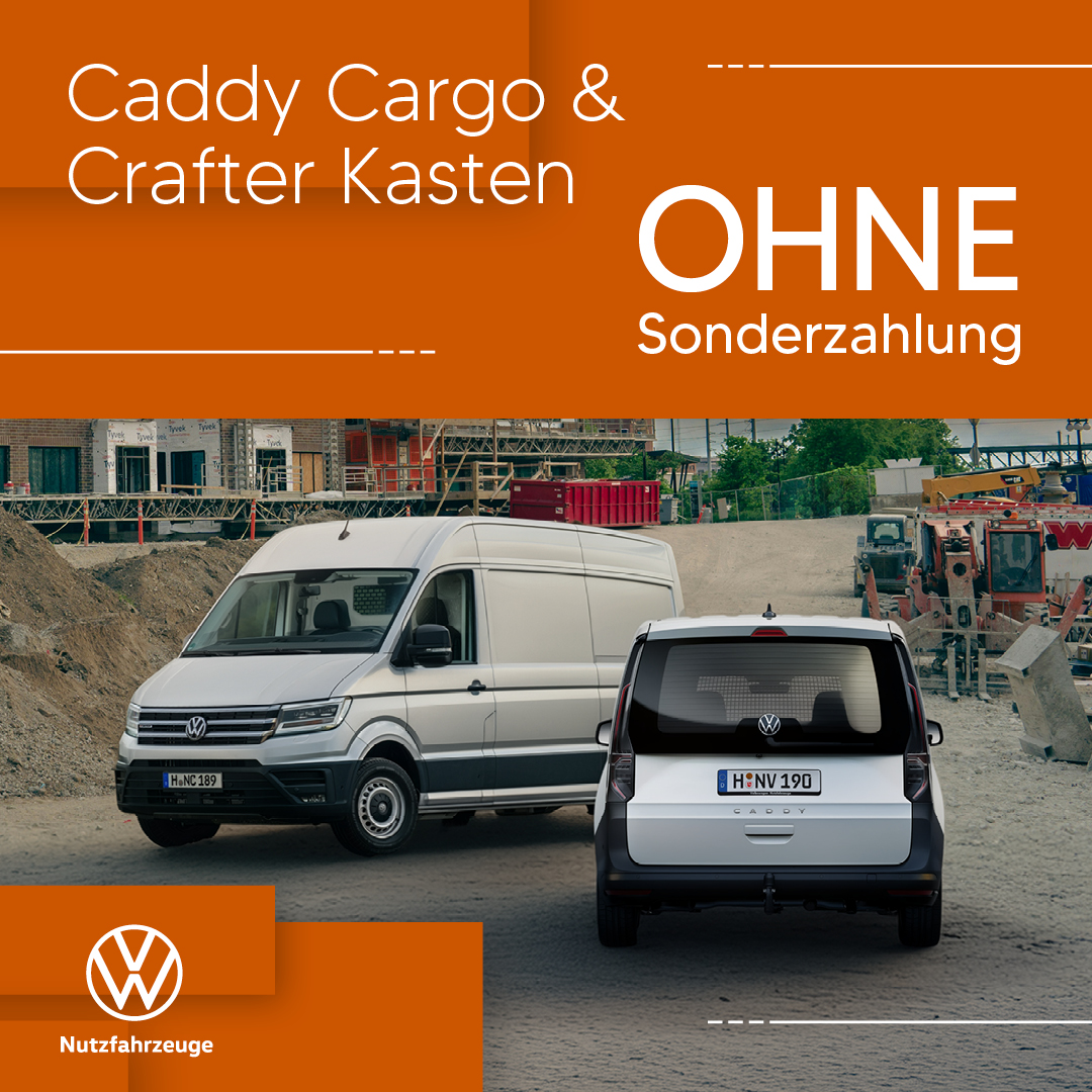 HEADER MOBILE VW NFZ Caddy + Crafter Gewerbeleasing
