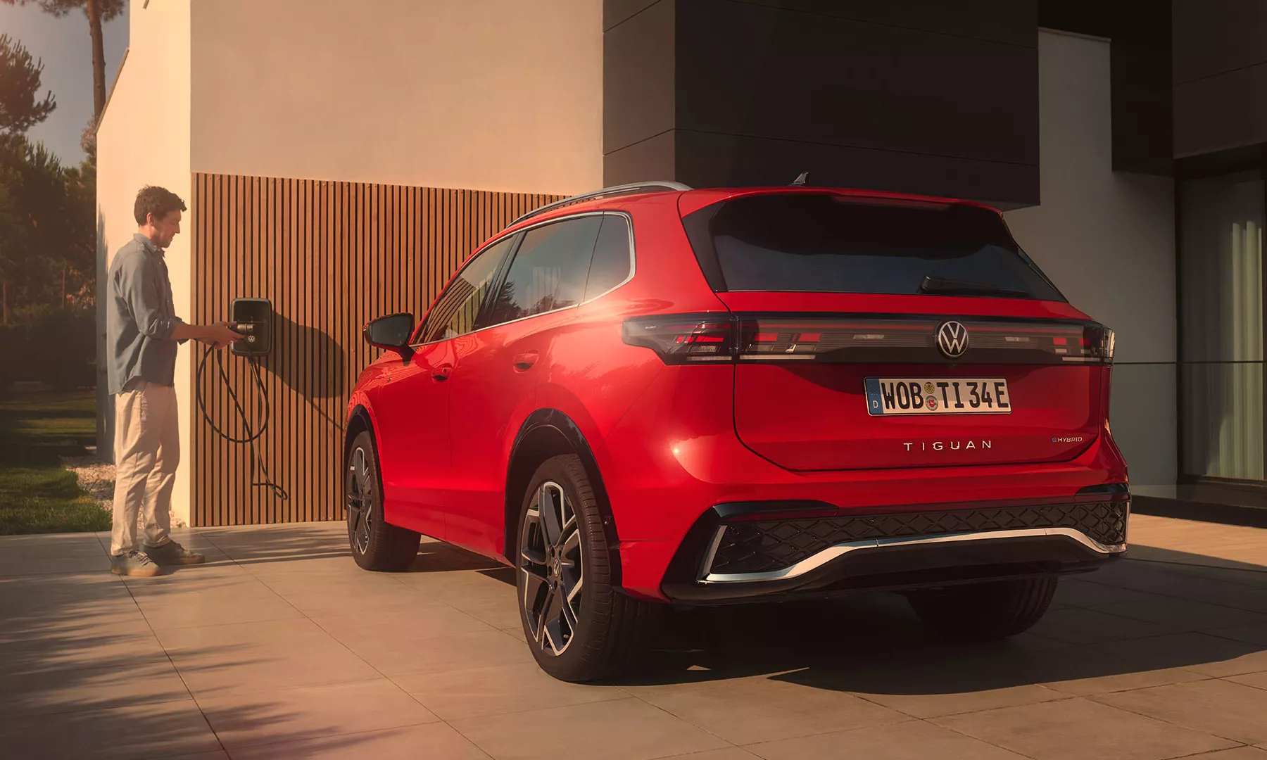 VW Tiguan eHybrid Heckansicht