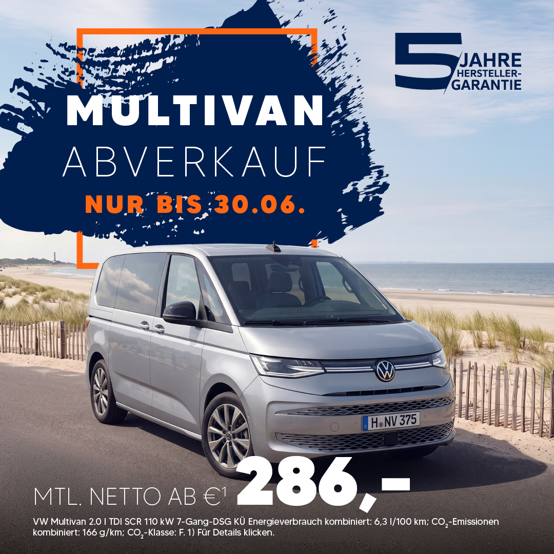 BEITRAG VW Multivan Abverkauf