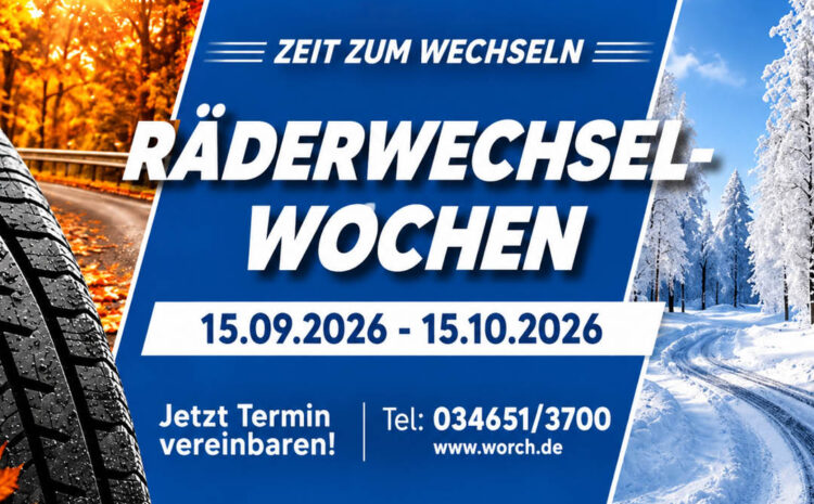  Räderwechsel Herbst 2026